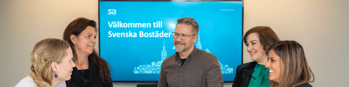 Svenska Bostäder banner