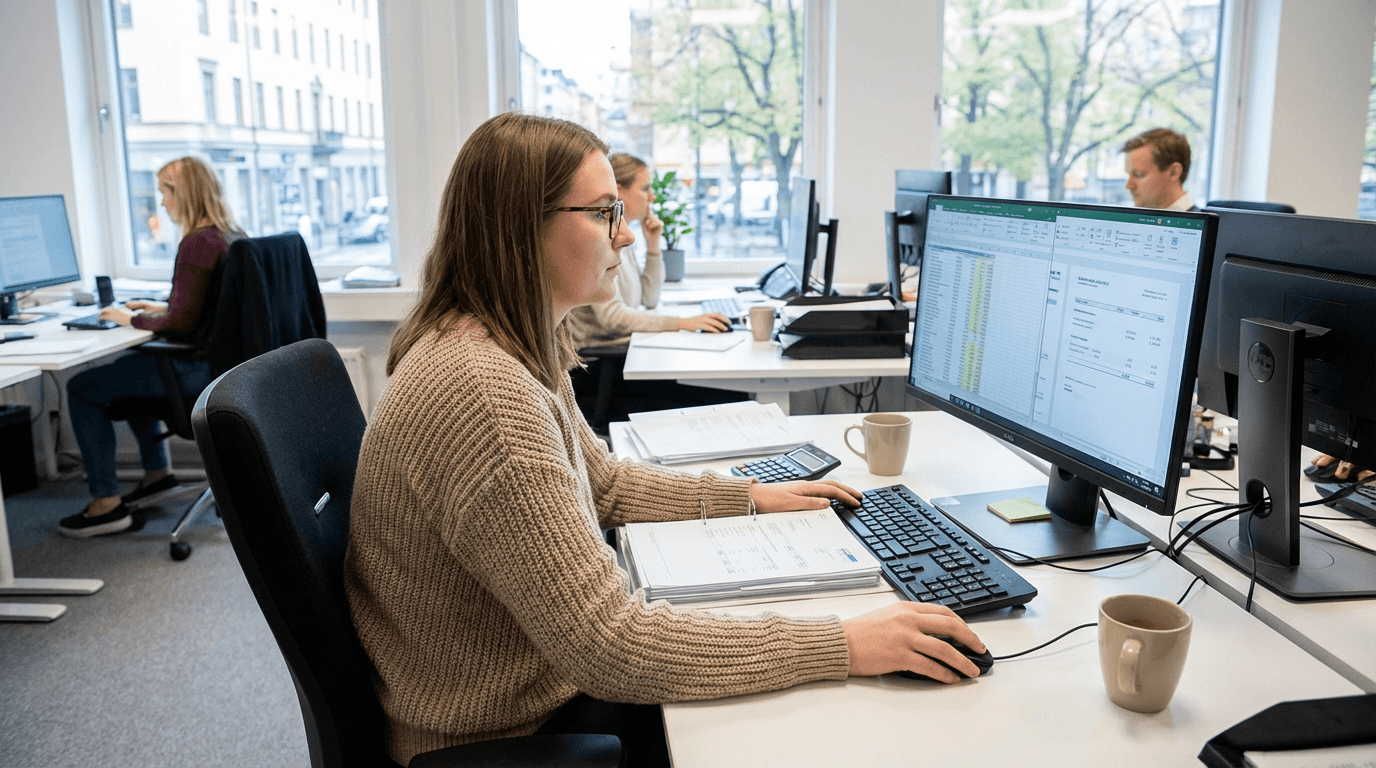 Hur mycket tjänar en Assistent inom redovisning 2025?