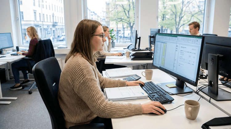 Hur mycket tjänar en Assistent inom redovisning 2025?