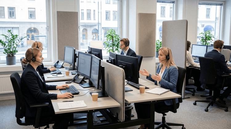 Hur mycket tjänar en Kundtjänstmedarbetare inom bank och finans 2025?