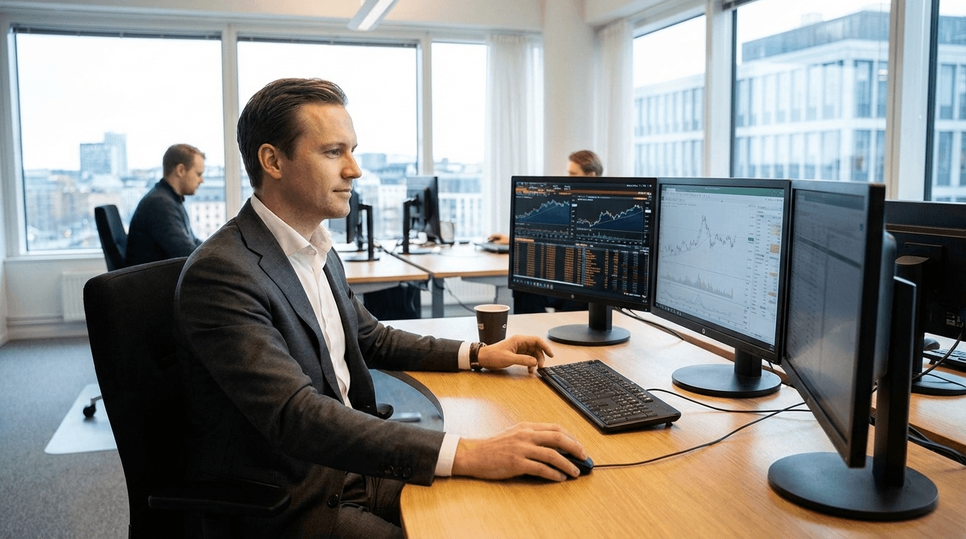 Vad gör en Aktiemäklare?