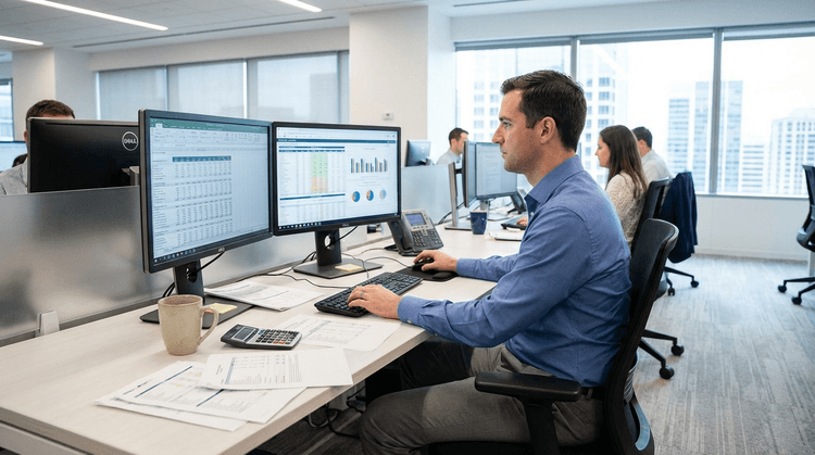 Vad gör en Treasury analytiker?